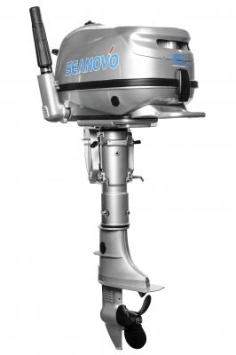 Лодочный мотор Seanovo SNF 6 HL (С выносным баком 12 л.) Лодочный мотор Seanovo SNF 6 HL (С выносным баком 12 л.)